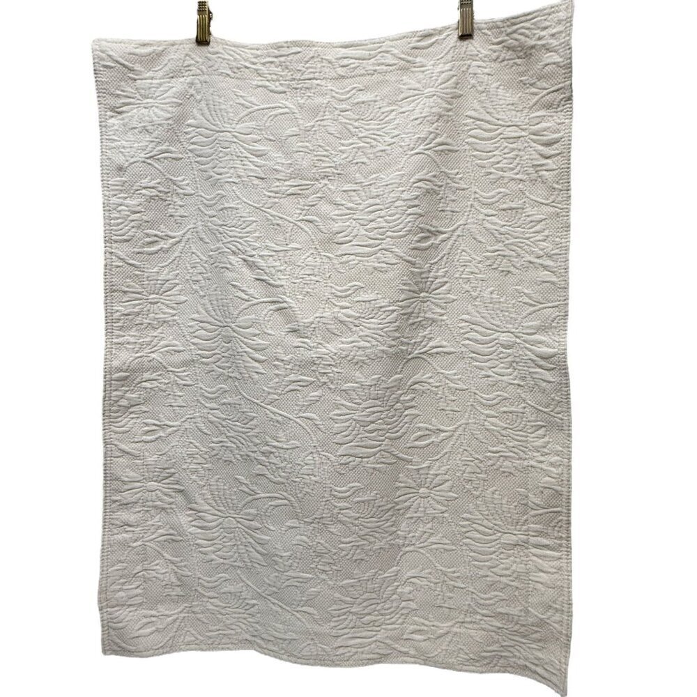 Charter Club Matelasse Pillow Sham Standard Size Pillowcase Cream